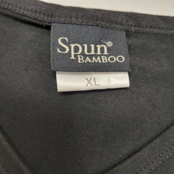 Bamboo Cotton V-Neck 3/4 Sleeve T-Shirt Blouse Top- Size XL - NWOT - Picture 6 of 7